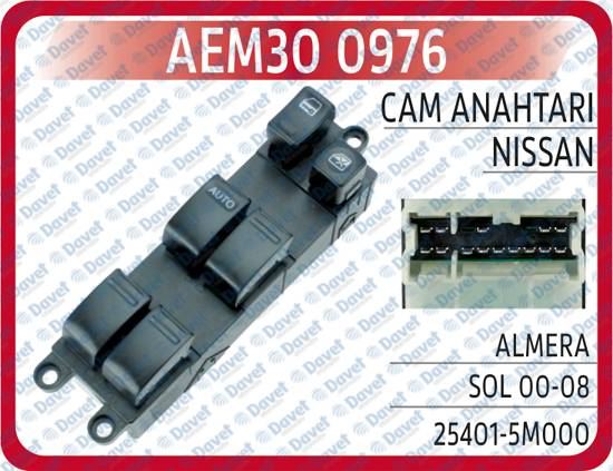 AEM 300976 Cam Anahtari Almera Sol 00-08